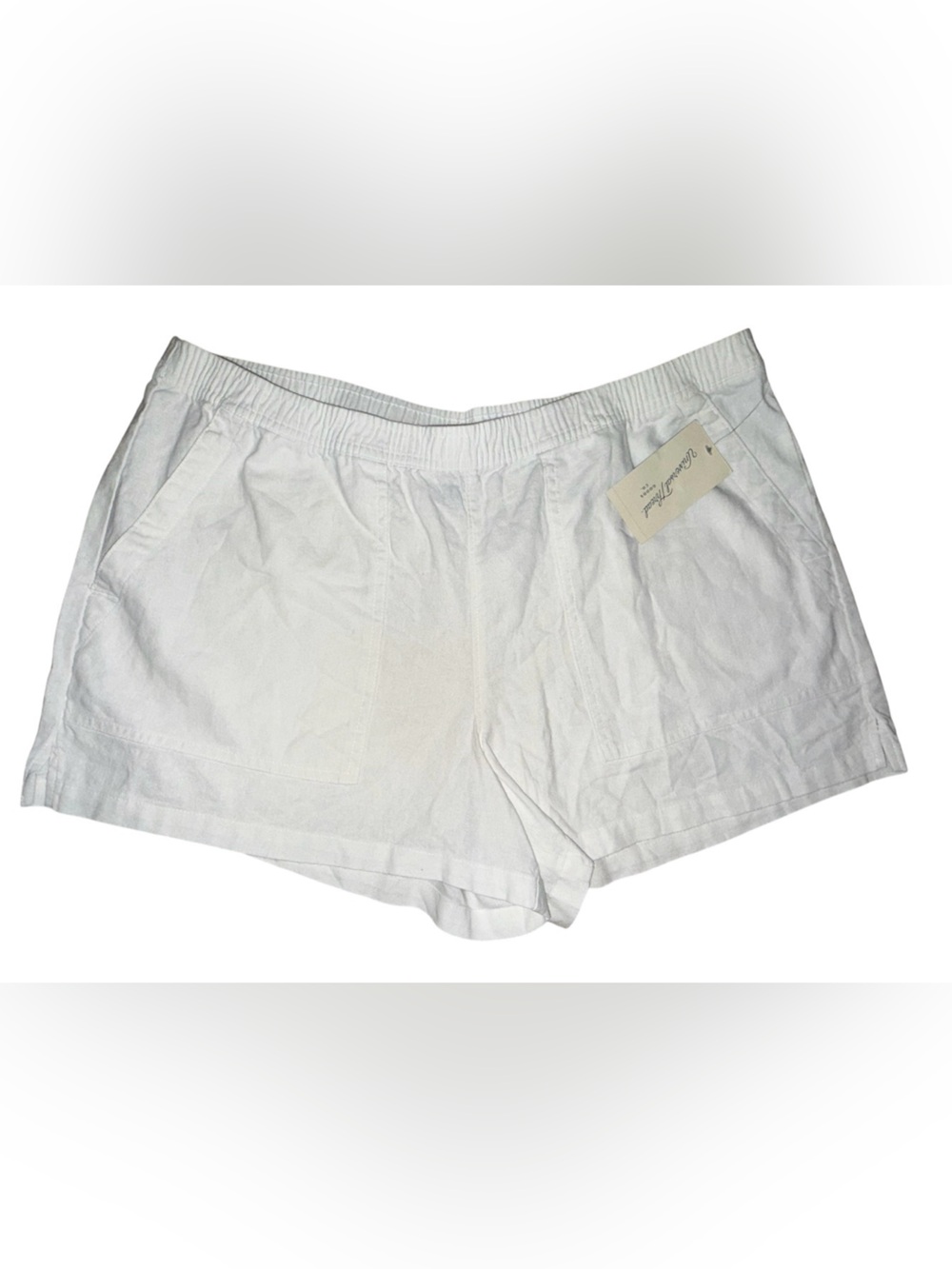 Universal Thread White Linen Shorts